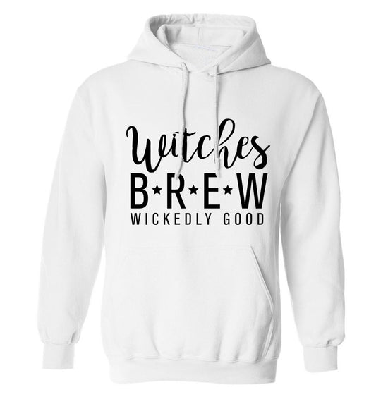 Witches Brew adults unisex white hoodie 2XL