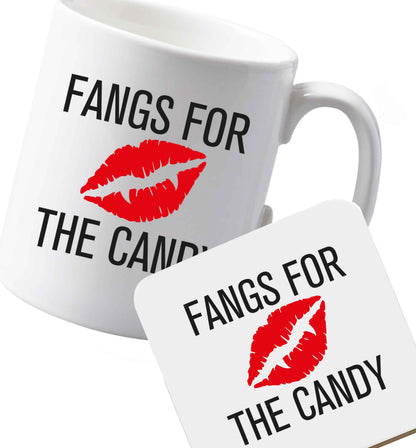 10 oz Ceramic mug and coaster Favourite Type Pan Pancake both sides