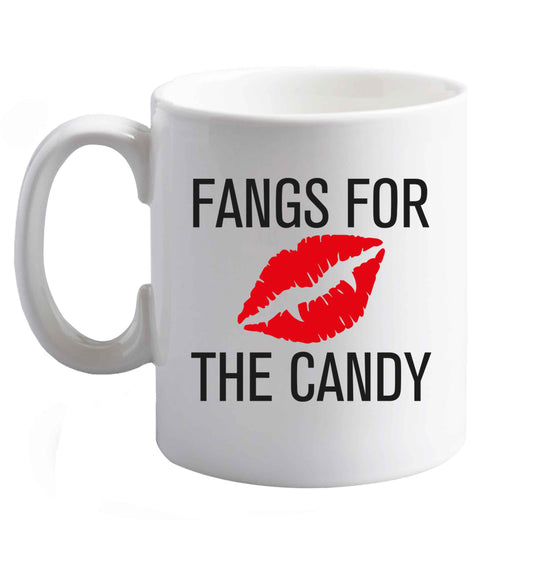 10 oz Favourite Type Pan Pancake ceramic mug right handed