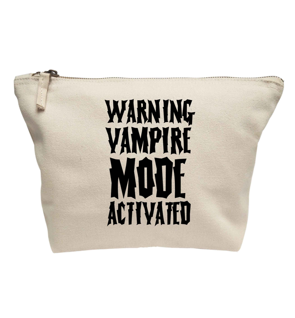 Warning vampire mode activated | Makeup / wash bag