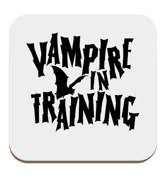 Vampire in training set of four coasters