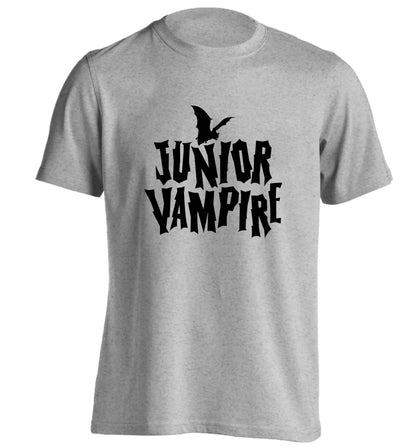 Junior vampire adults unisex grey Tshirt 2XL