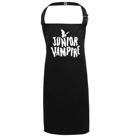 Junior vampire black apron 7-10 years