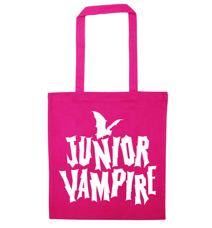 Junior vampire pink tote bag