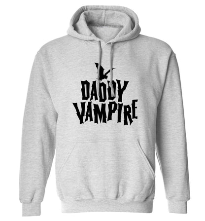 Daddy vampire adults unisex grey hoodie 2XL