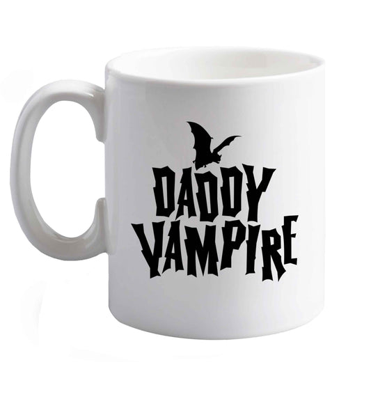 10 oz Favourite Type Pan Pancake ceramic mug right handed