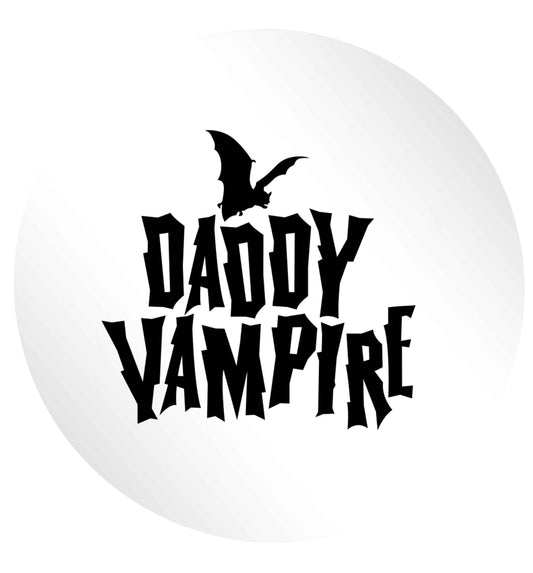 Daddy vampire 24 @ 45mm matt circle stickers