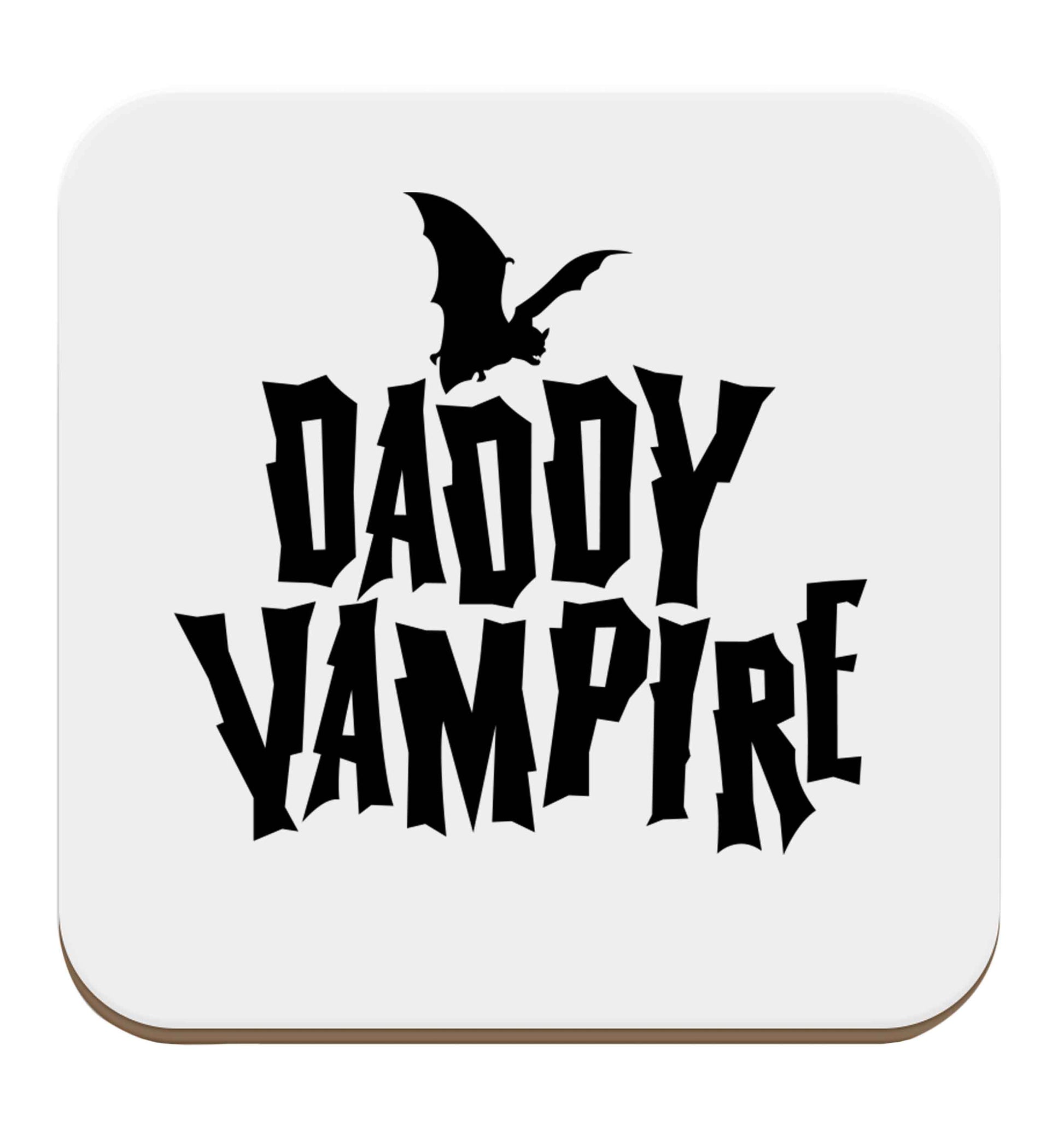 Daddy vampire set of four coasters