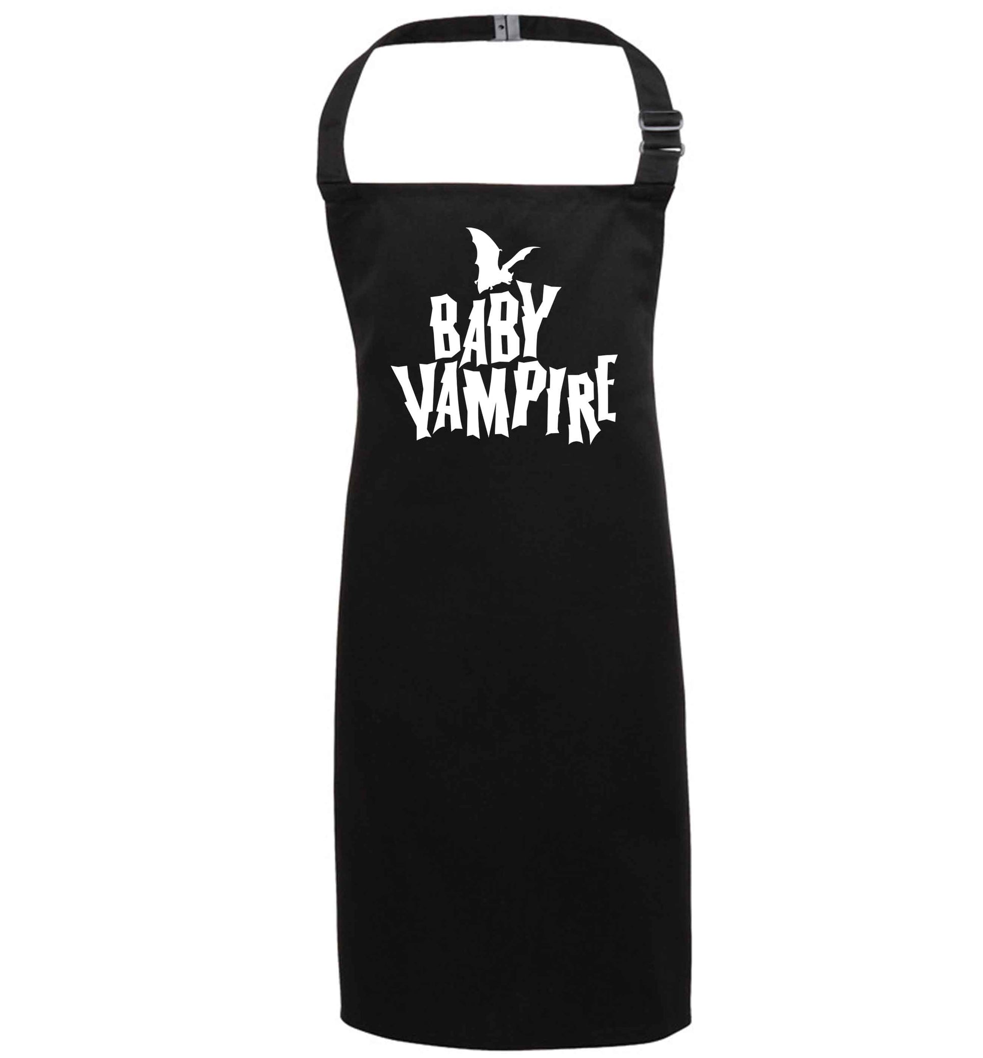 Baby vampire black apron 7-10 years