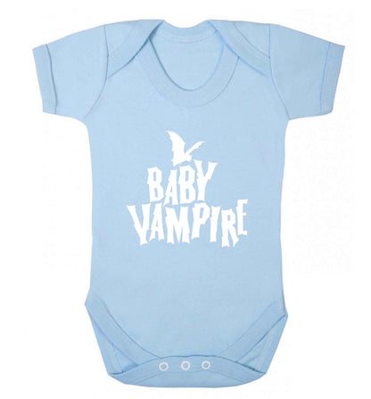 Baby vampire baby vest pale blue 18-24 months