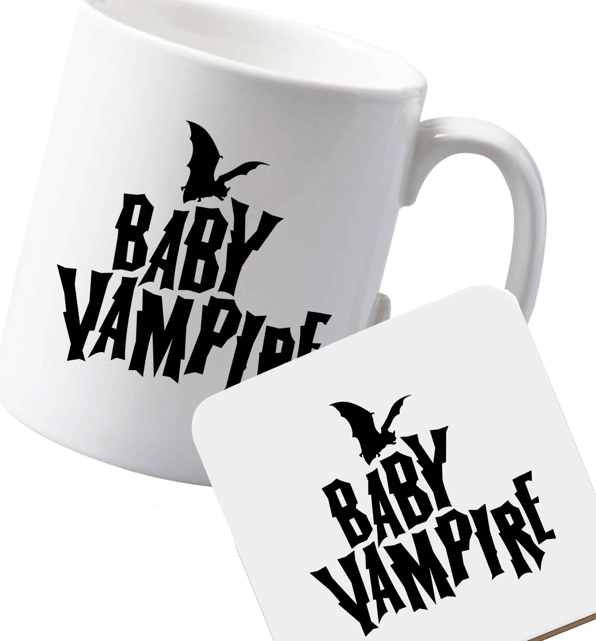 10 oz Ceramic mug and coaster Favourite Type Pan Pancake both sides