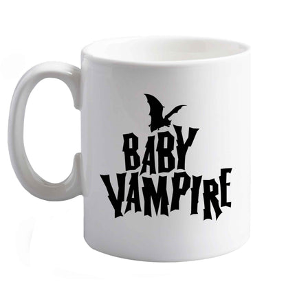 10 oz Favourite Type Pan Pancake ceramic mug right handed