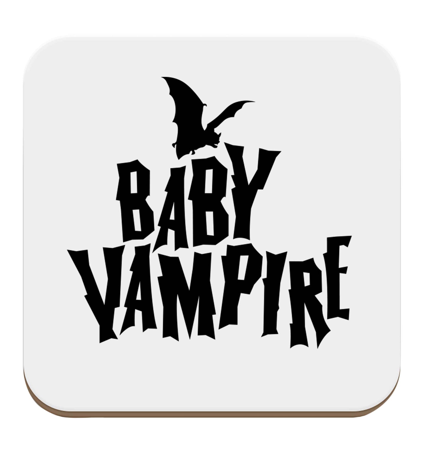 Baby vampire set of four coasters