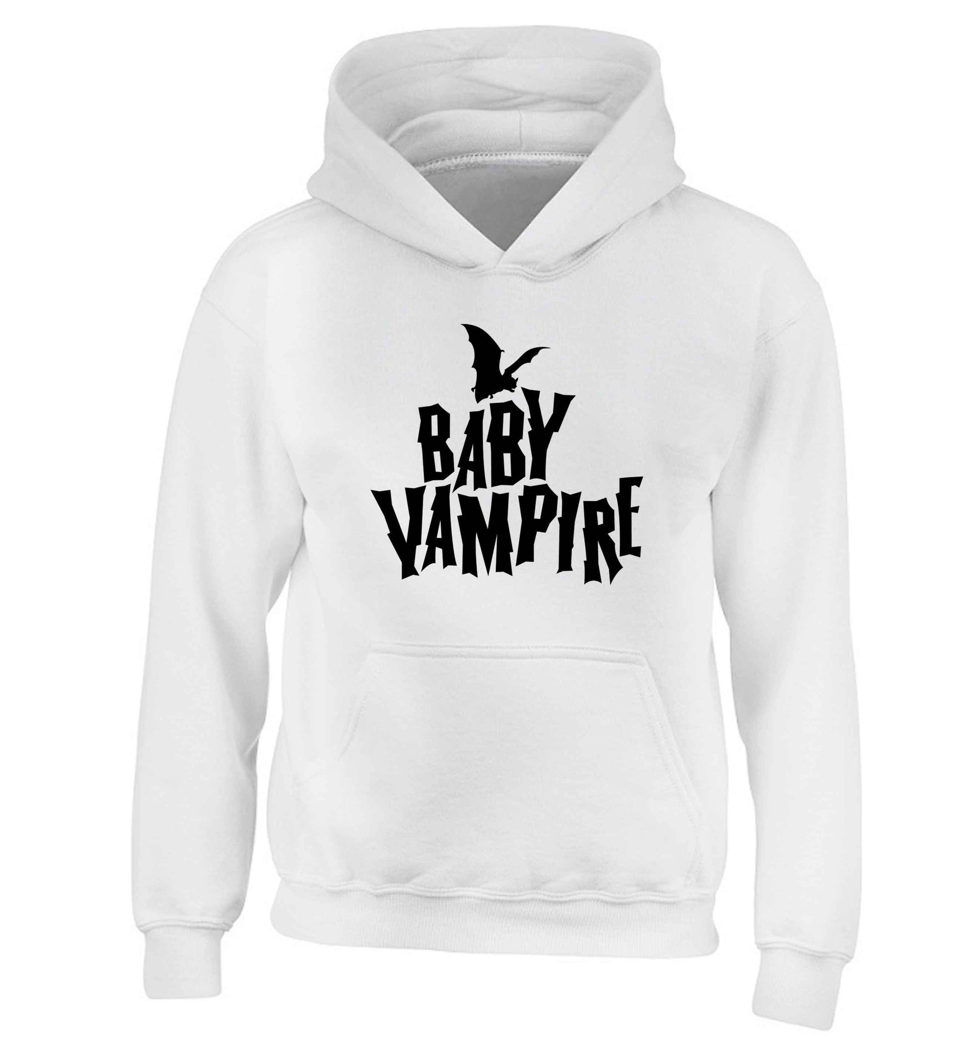 Baby vampire children's white hoodie 12-13 Years