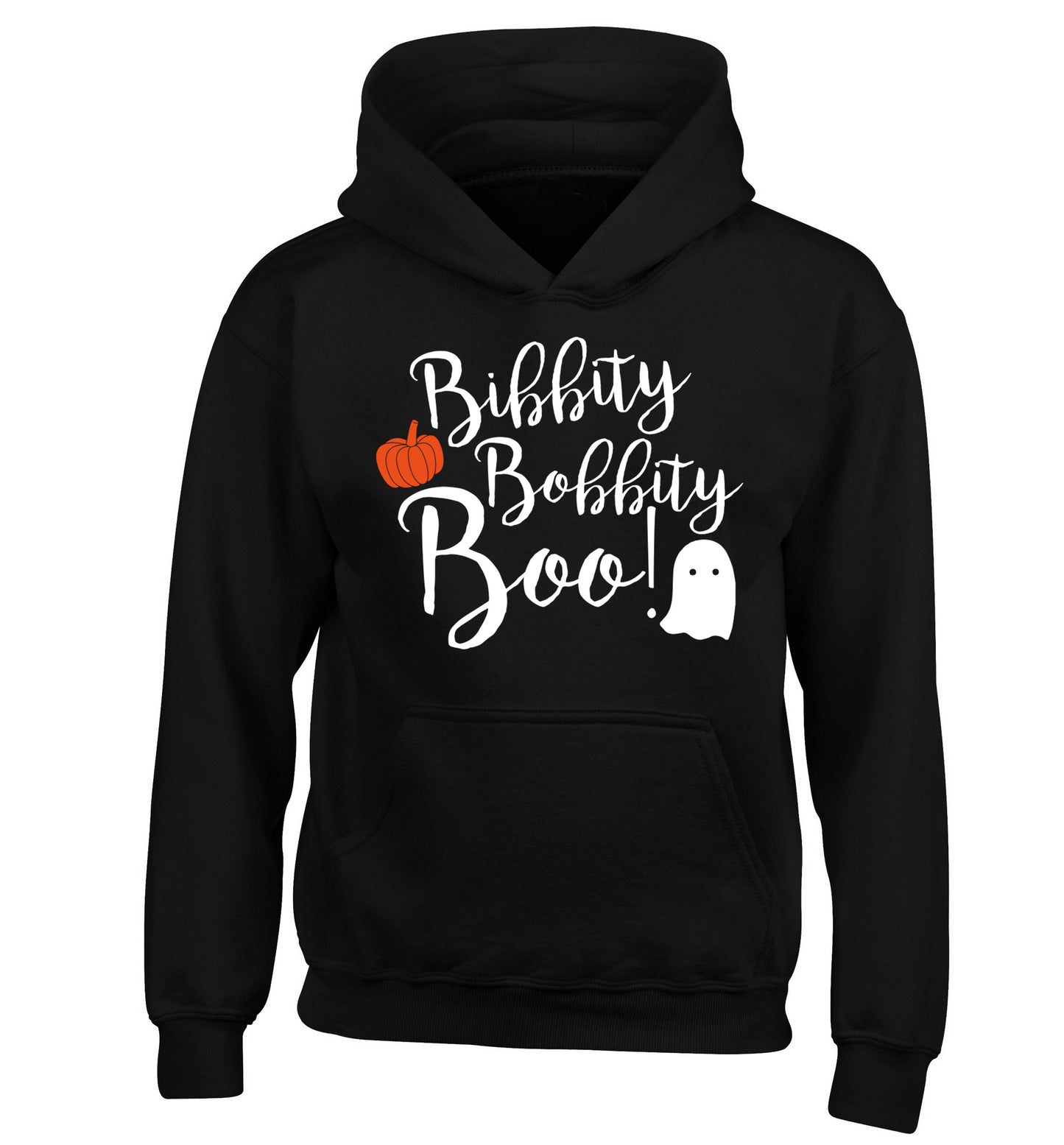 Bibbity bobbity boo! children's black hoodie 12-14 Years
