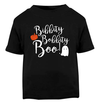 Bibbity bobbity boo! Black Baby Toddler Tshirt 2 years