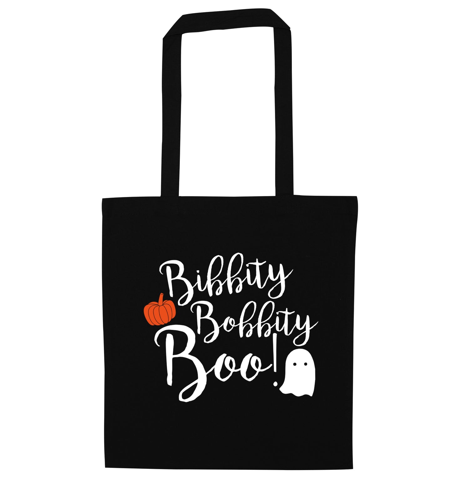Bibbity bobbity boo! black tote bag