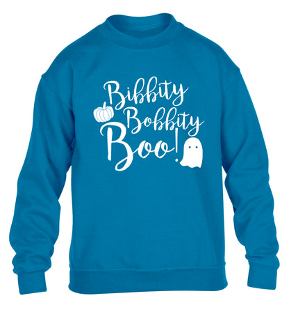 Bibbity bobbity boo! children's blue sweater 12-14 Years