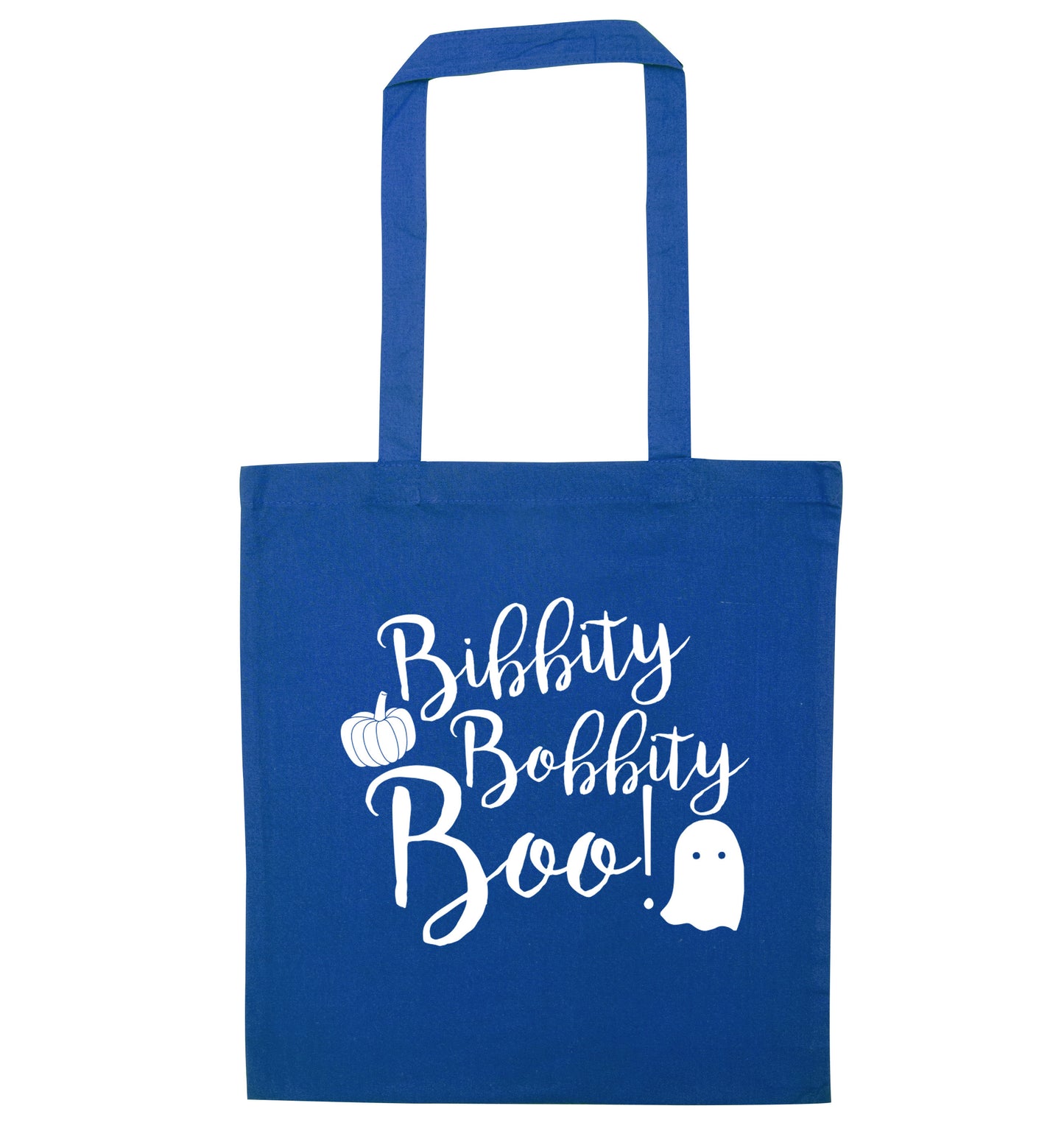 Bibbity bobbity boo! blue tote bag