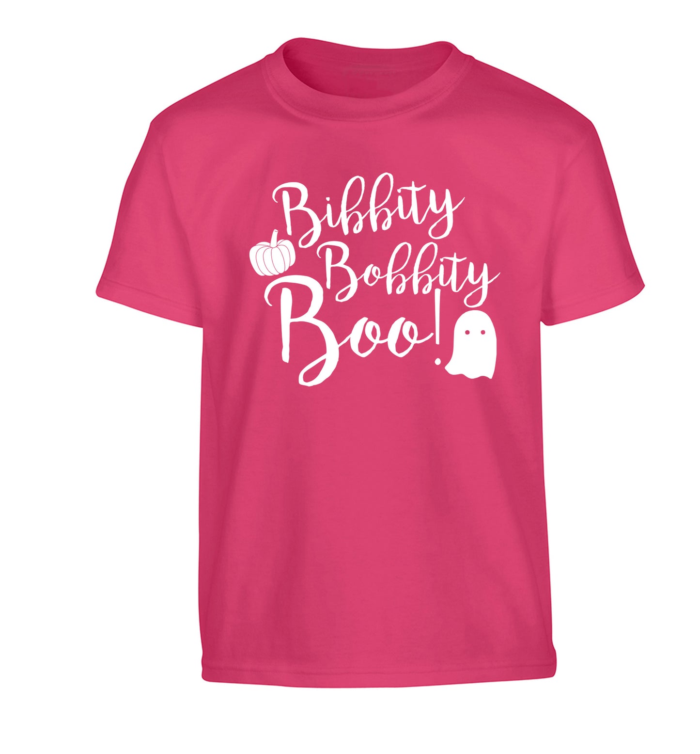 Bibbity bobbity boo! Children's pink Tshirt 12-14 Years