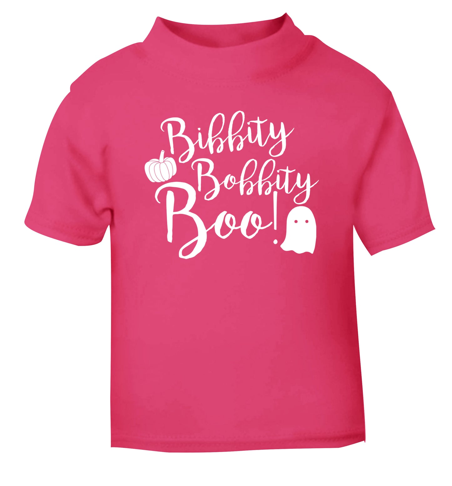 Bibbity bobbity boo! pink Baby Toddler Tshirt 2 Years