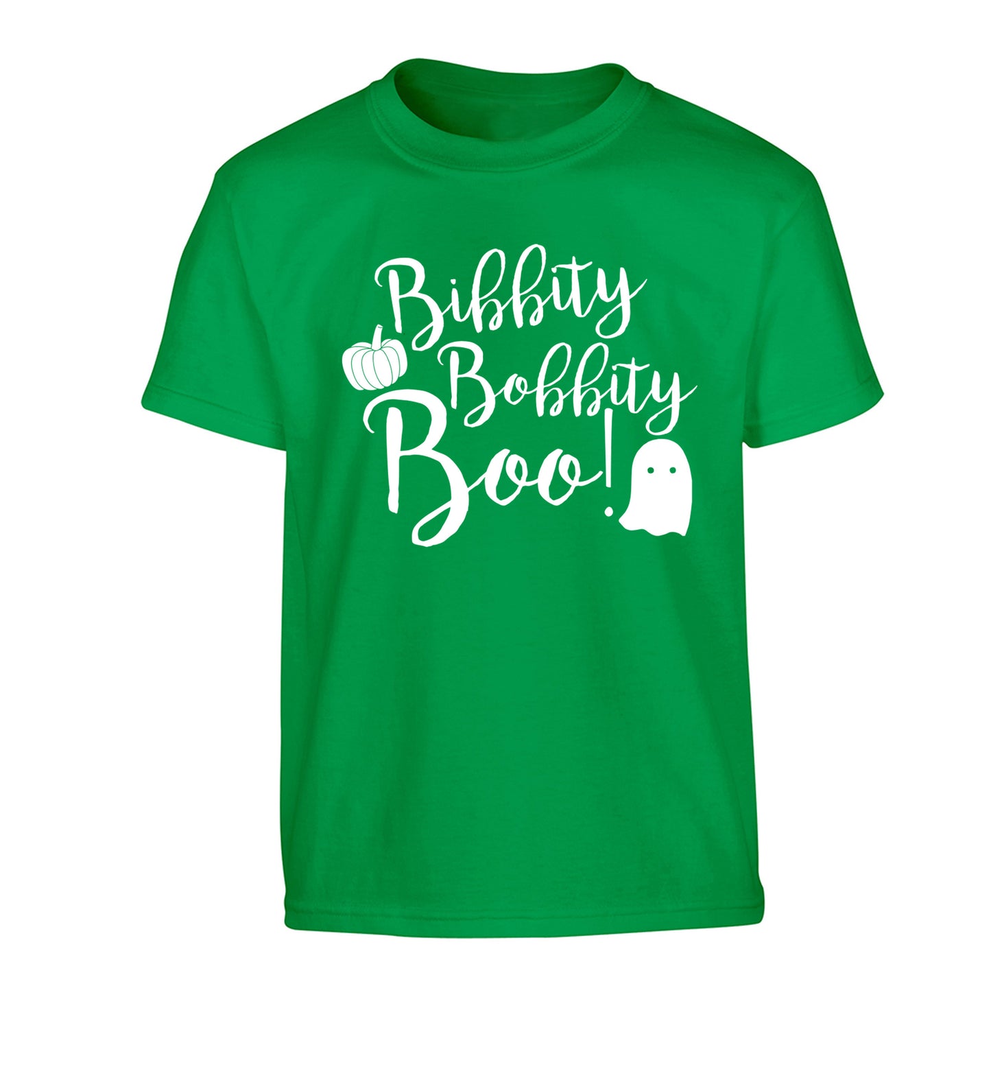 Bibbity bobbity boo! Children's green Tshirt 12-14 Years