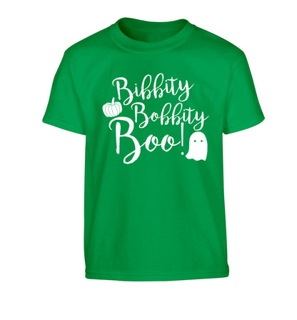 Bibbity bobbity boo! Children's green Tshirt 12-14 Years