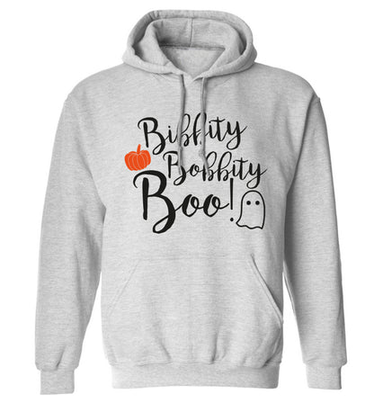 Bibbity bobbity boo! adults unisex grey hoodie 2XL