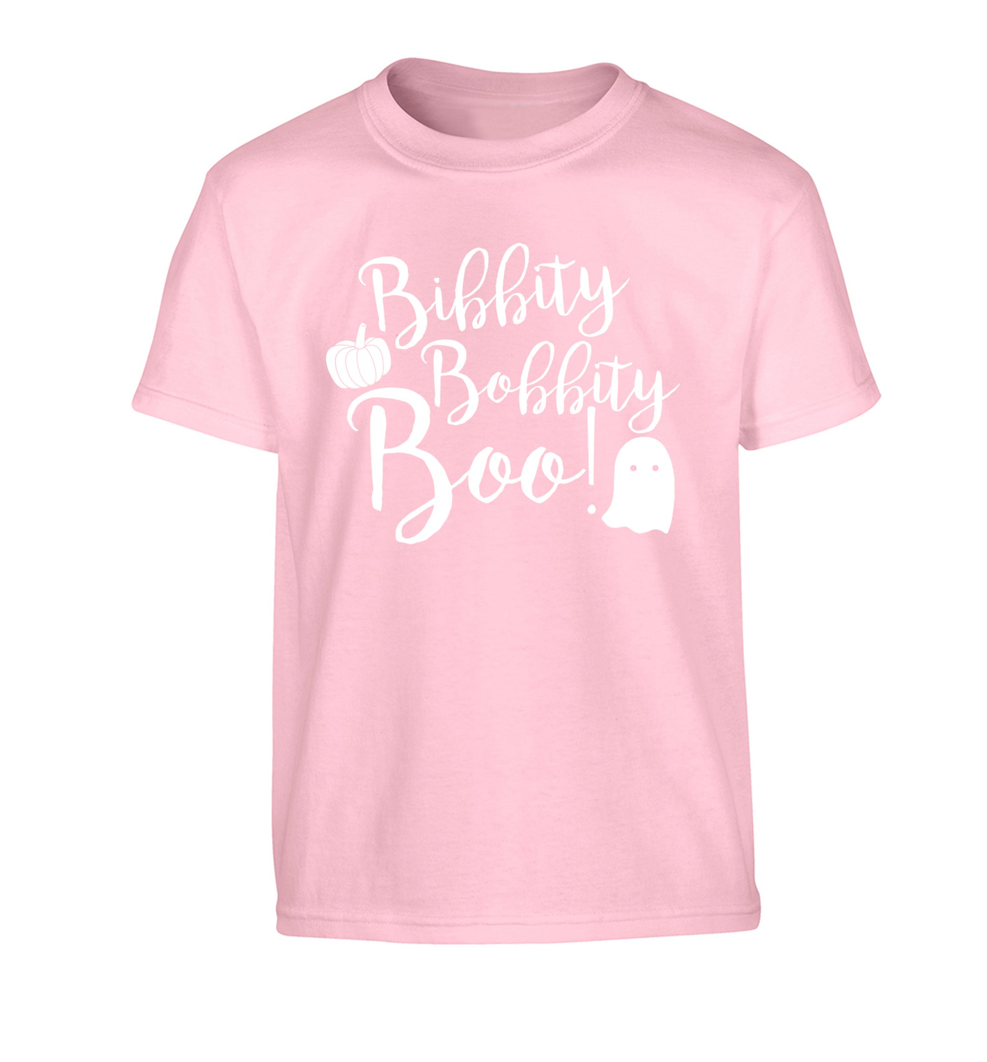 Bibbity bobbity boo! Children's light pink Tshirt 12-14 Years