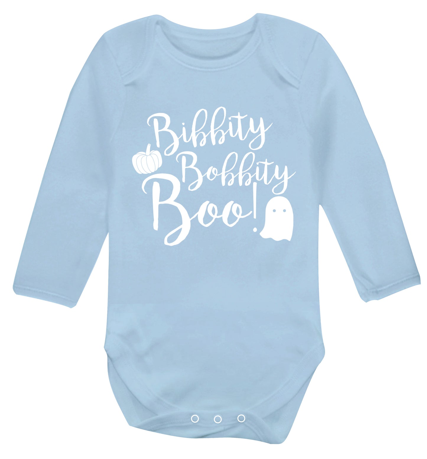 Bibbity bobbity boo! Baby Vest long sleeved pale blue 6-12 months