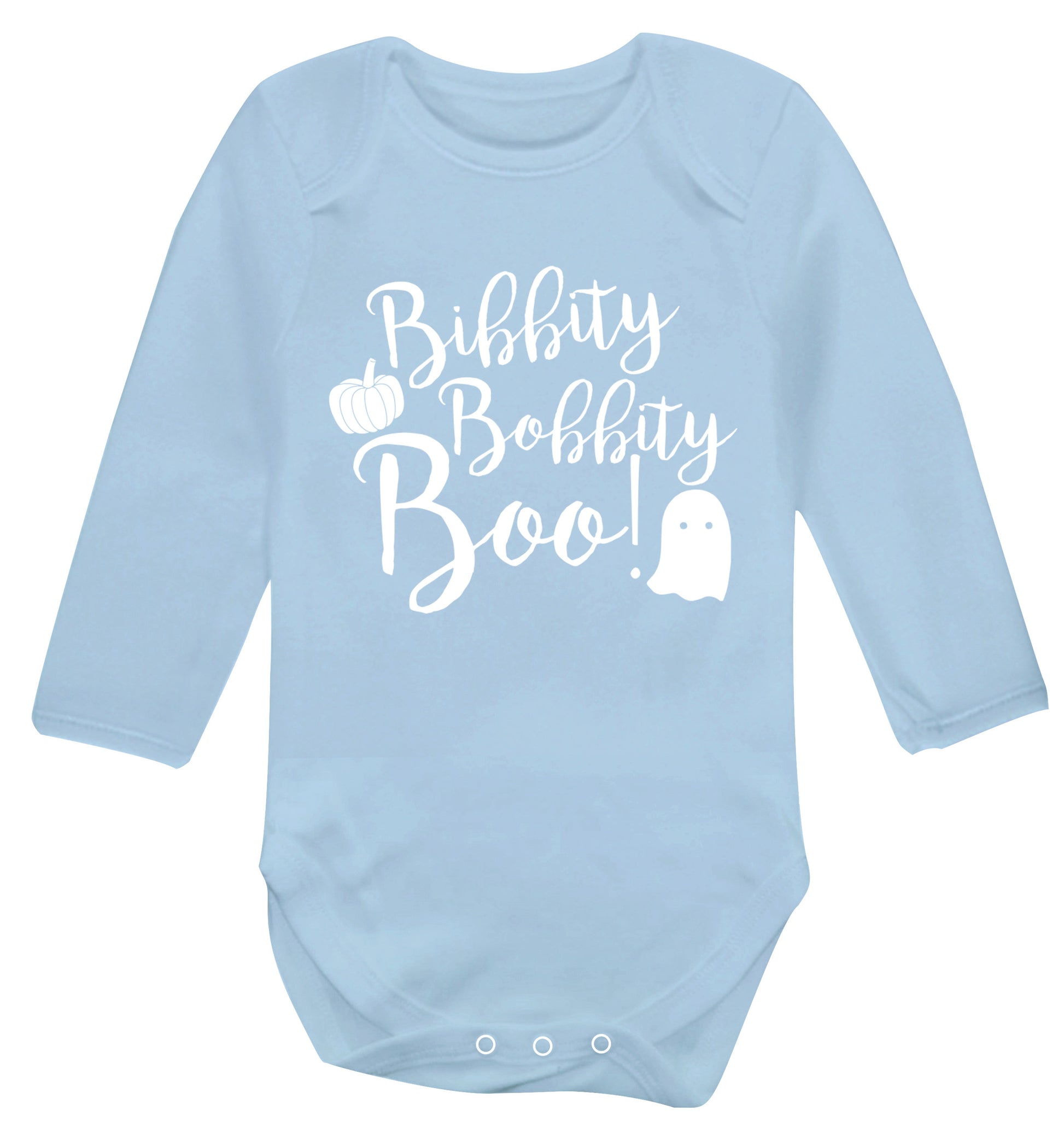 Bibbity bobbity boo! Baby Vest long sleeved pale blue 6-12 months