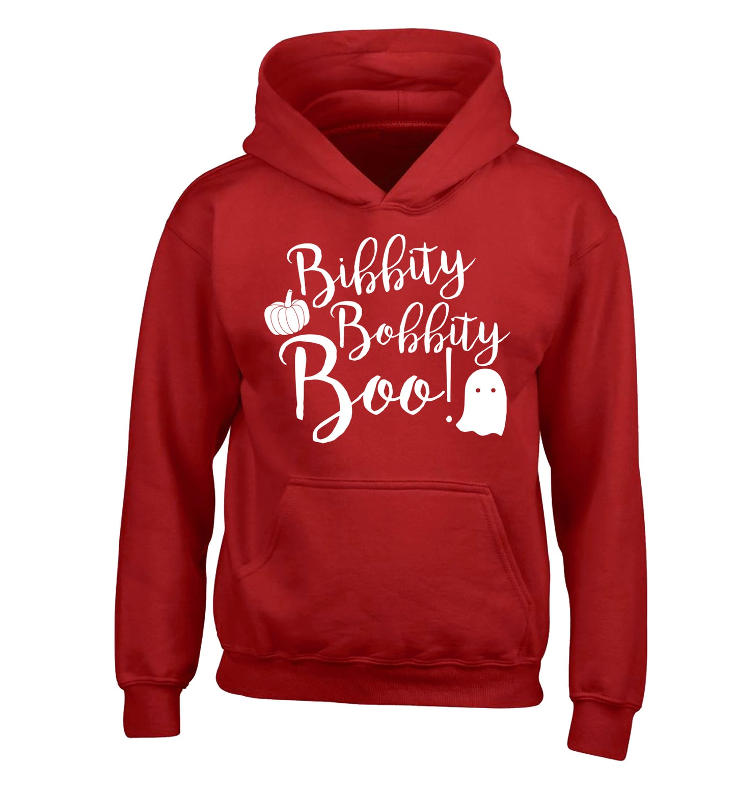 Bibbity bobbity boo! children's red hoodie 12-14 Years