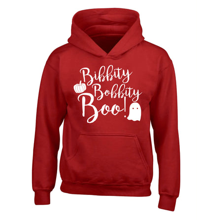Bibbity bobbity boo! children's red hoodie 12-14 Years