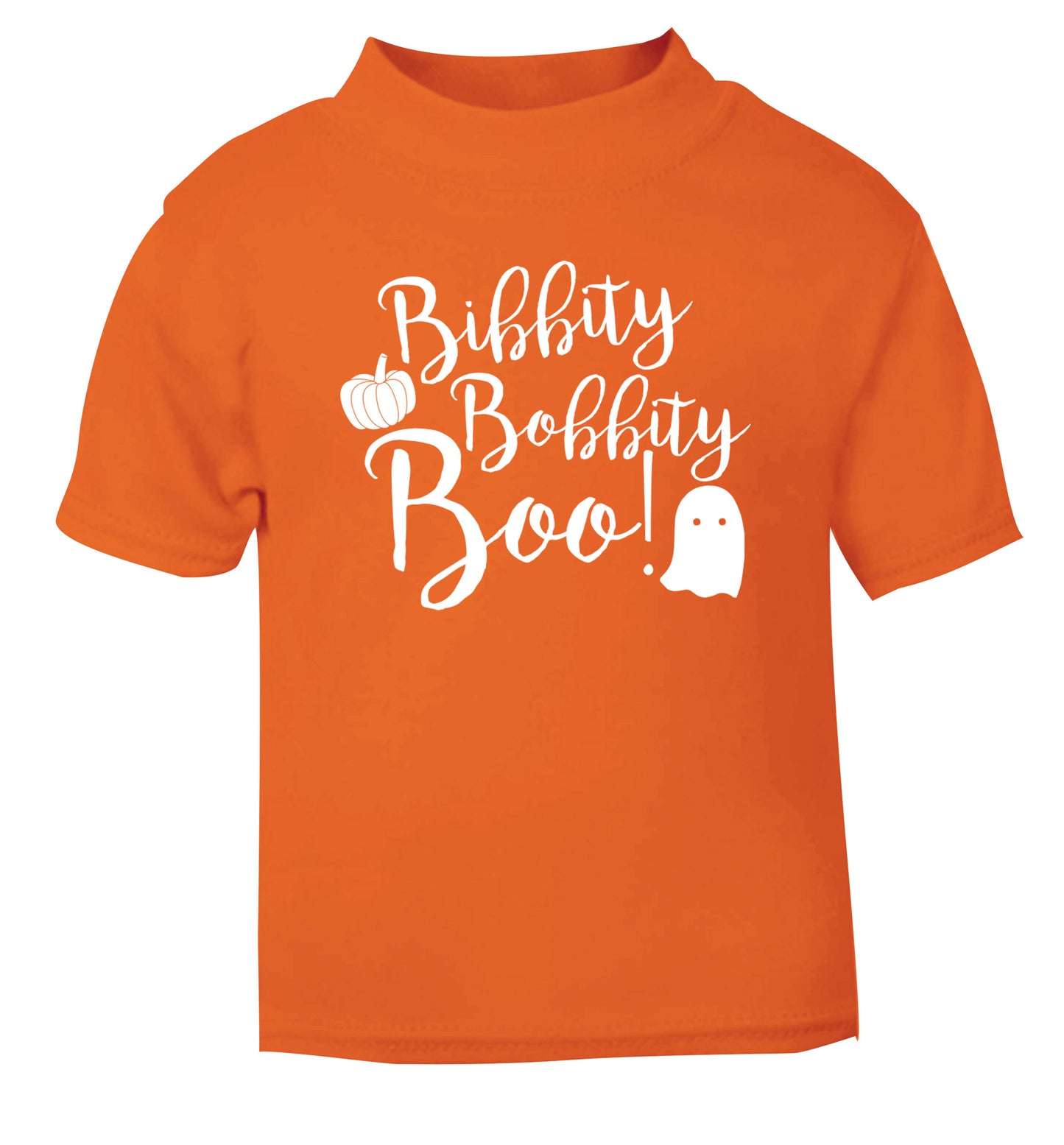 Bibbity bobbity boo! orange Baby Toddler Tshirt 2 Years