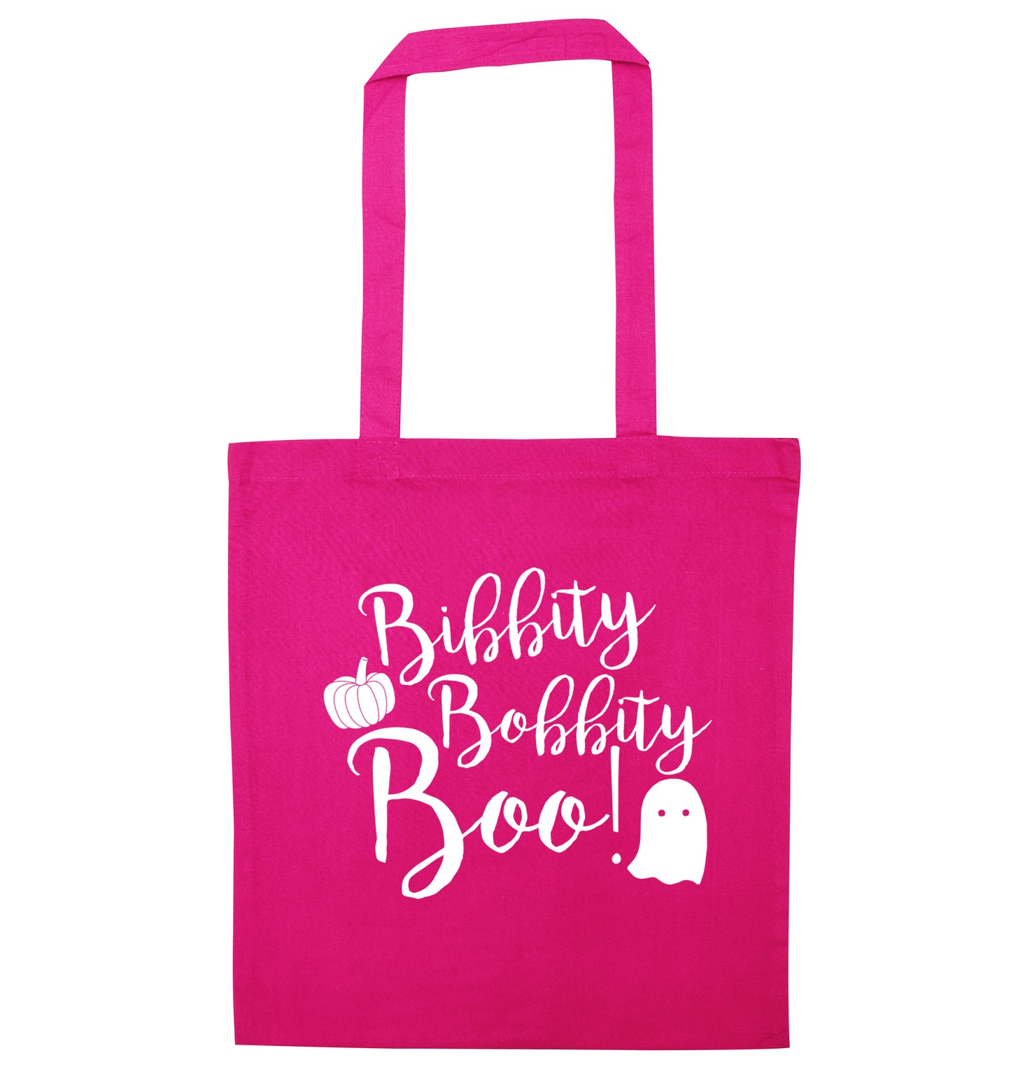 Bibbity bobbity boo! pink tote bag