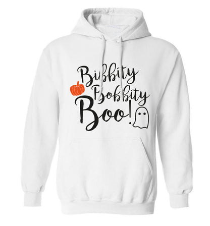 Bibbity bobbity boo! adults unisex white hoodie 2XL