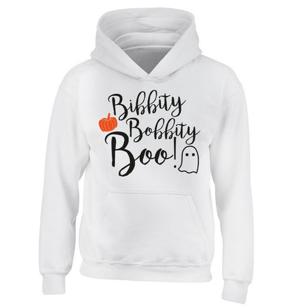 Bibbity bobbity boo! children's white hoodie 12-14 Years