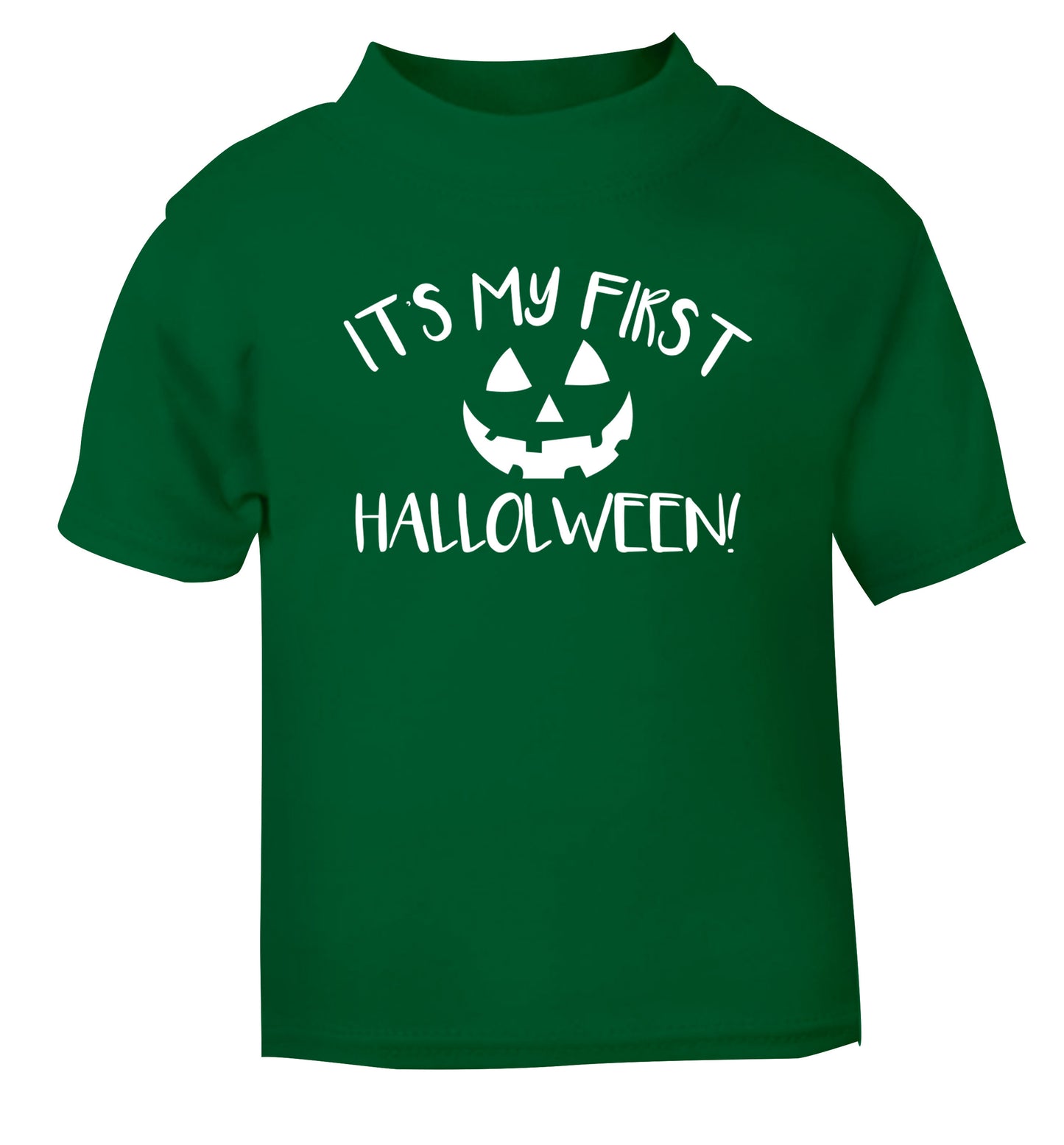 It's my first halloween green Baby Toddler Tshirt 2 Years