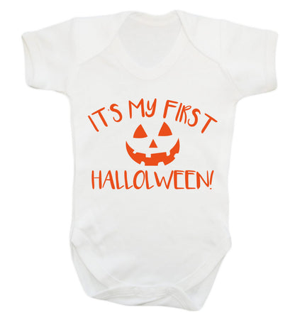 It's my first halloween Baby Vest white 18-24 months