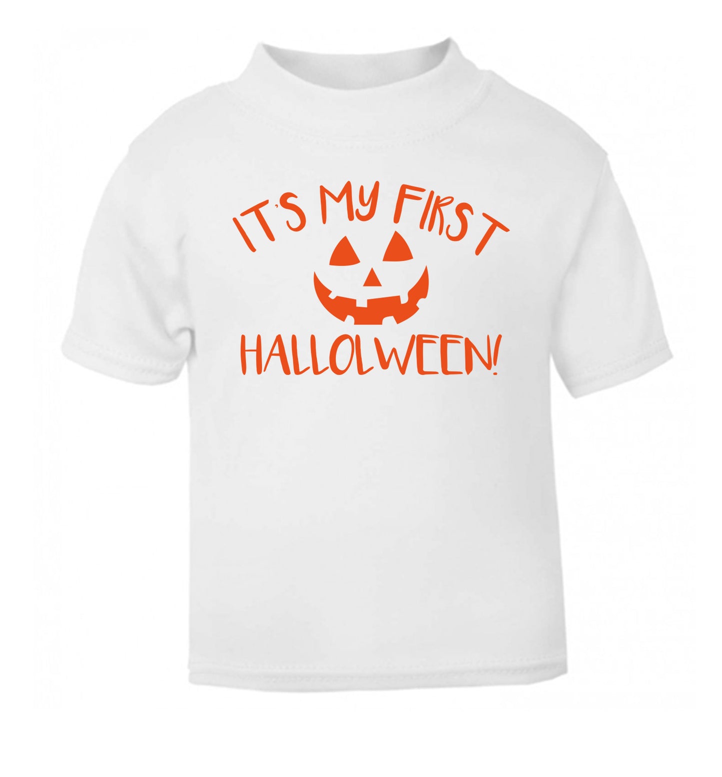It's my first halloween white Baby Toddler Tshirt 2 Years