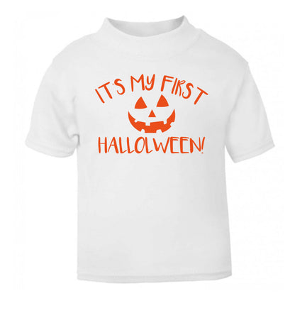 It's my first halloween white Baby Toddler Tshirt 2 Years