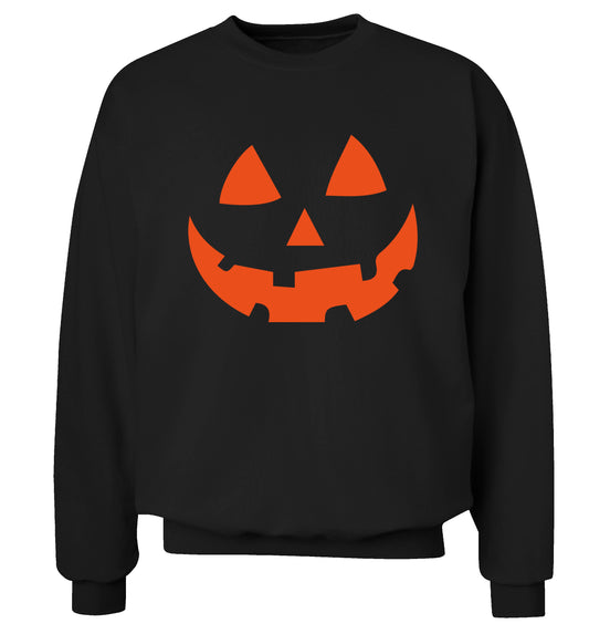 Pumpkin face Adult's unisex black Sweater 2XL