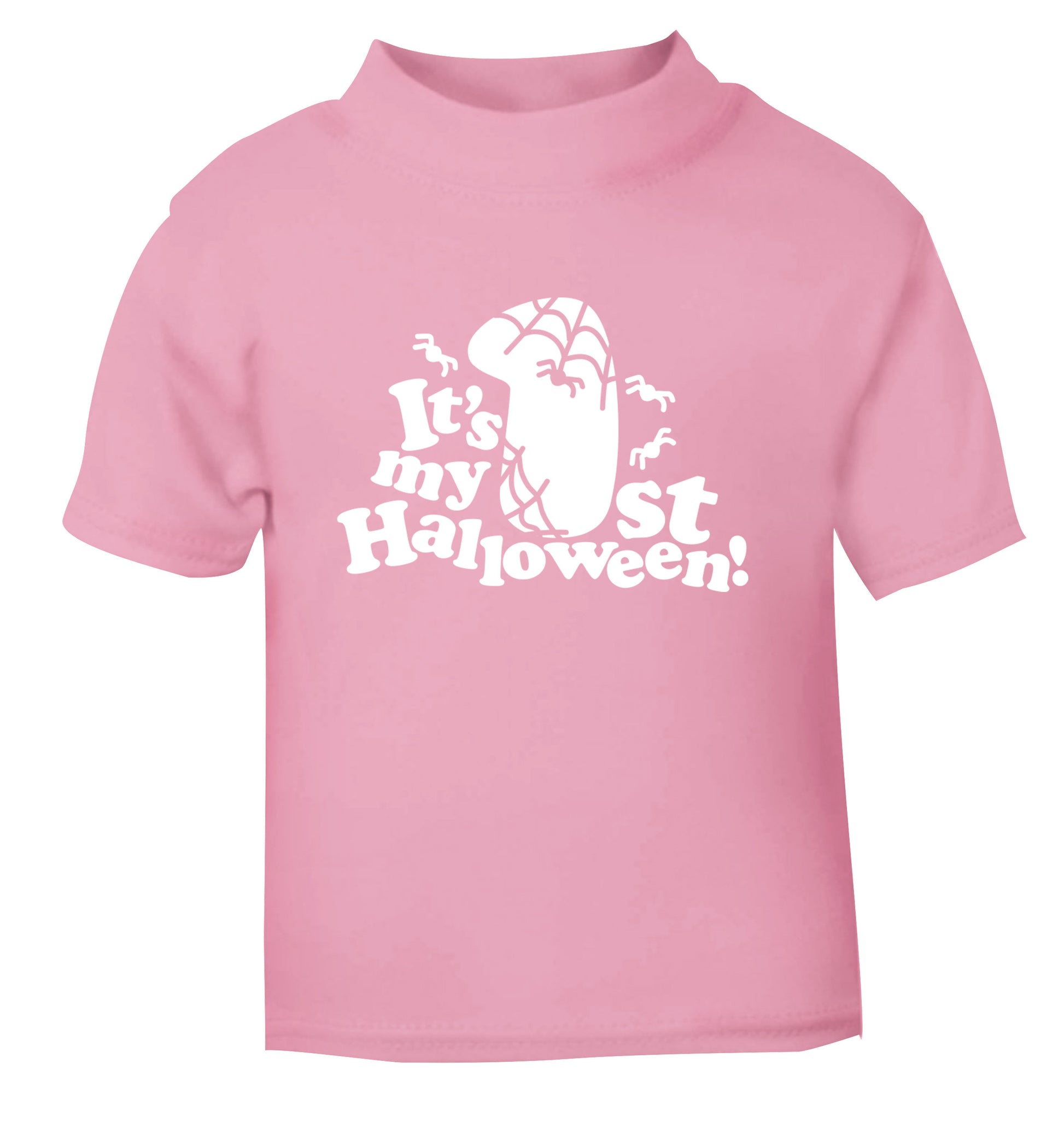 1st Halloween light pink Baby Toddler Tshirt 2 Years