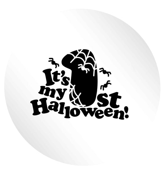 My 1st Halloween Pumpkin 24 @ 45mm matt circle stickers