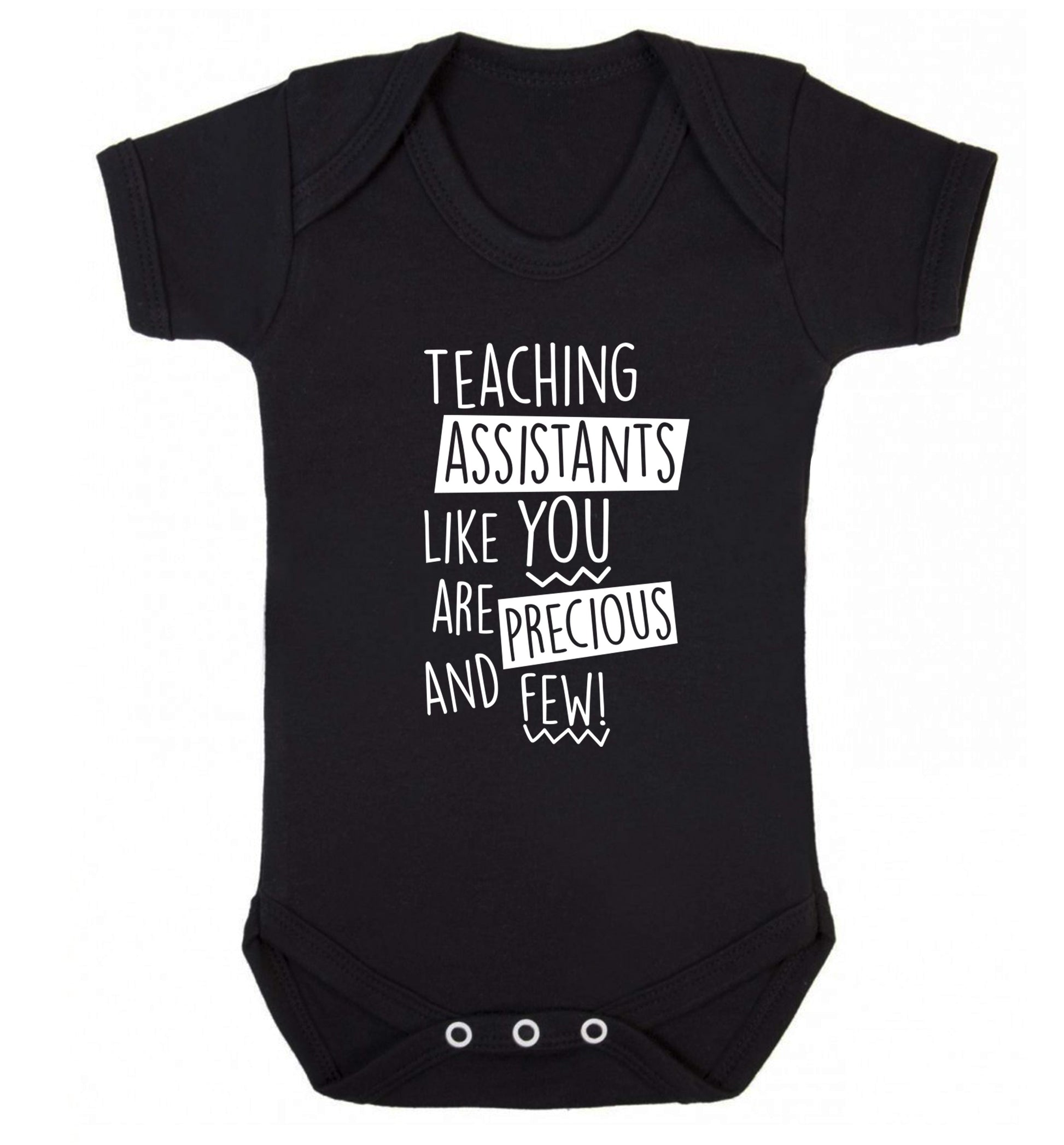 Teaching assistants like you are previous and few! Baby Vest black 18-24 months