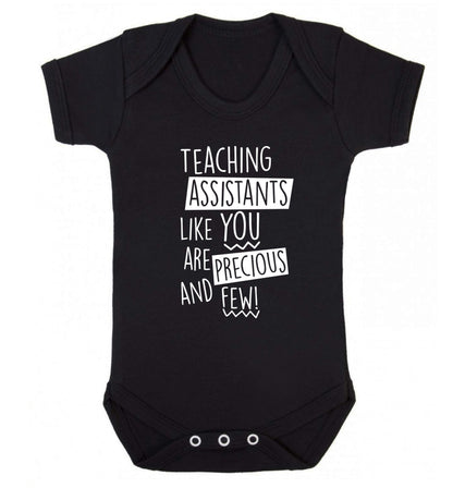 Teaching assistants like you are previous and few! Baby Vest black 18-24 months