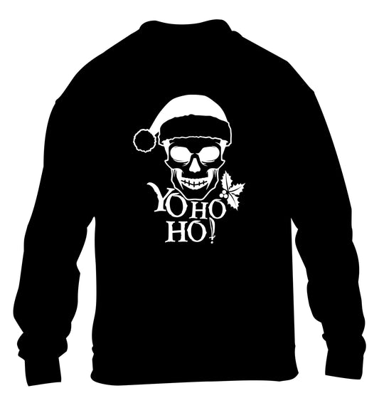 Yo ho ho! children's black sweater 12-14 Years