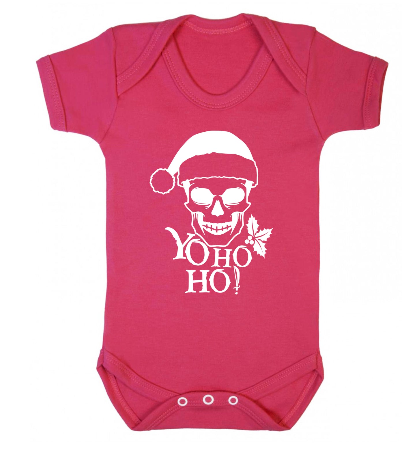Yo ho ho! Baby Vest dark pink 18-24 months