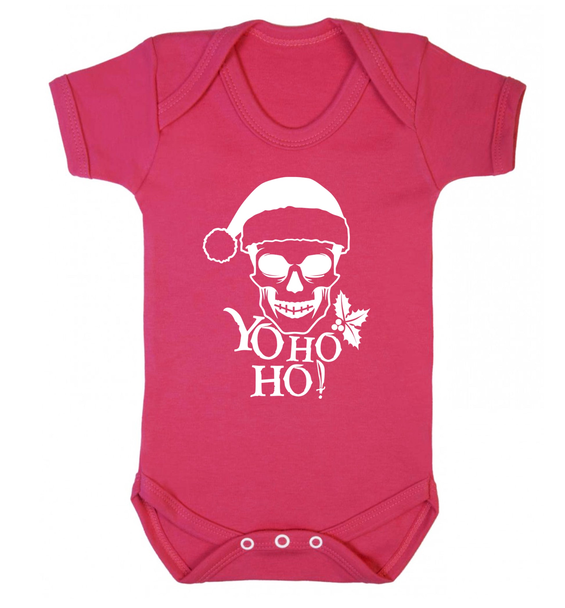 Yo ho ho! Baby Vest dark pink 18-24 months