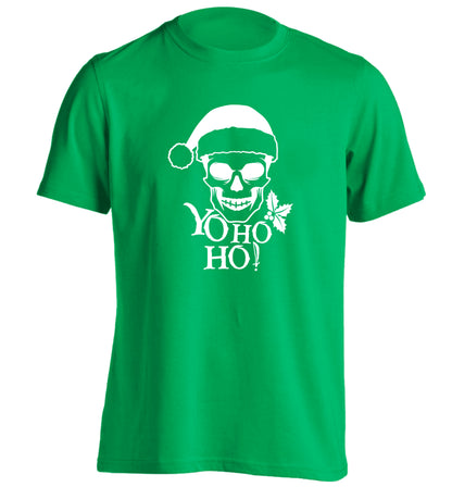 Yo ho ho! adults unisex green Tshirt 2XL
